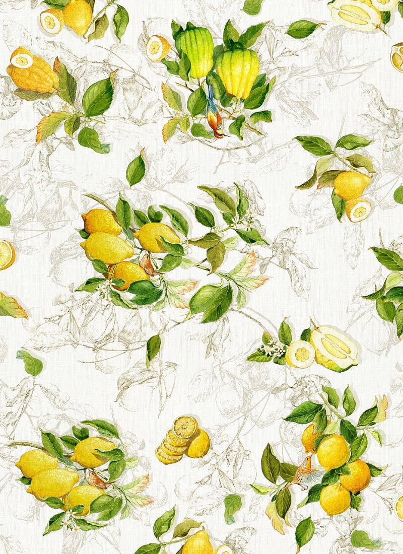 LINEN TABLECLOTH LIMONCELLO
