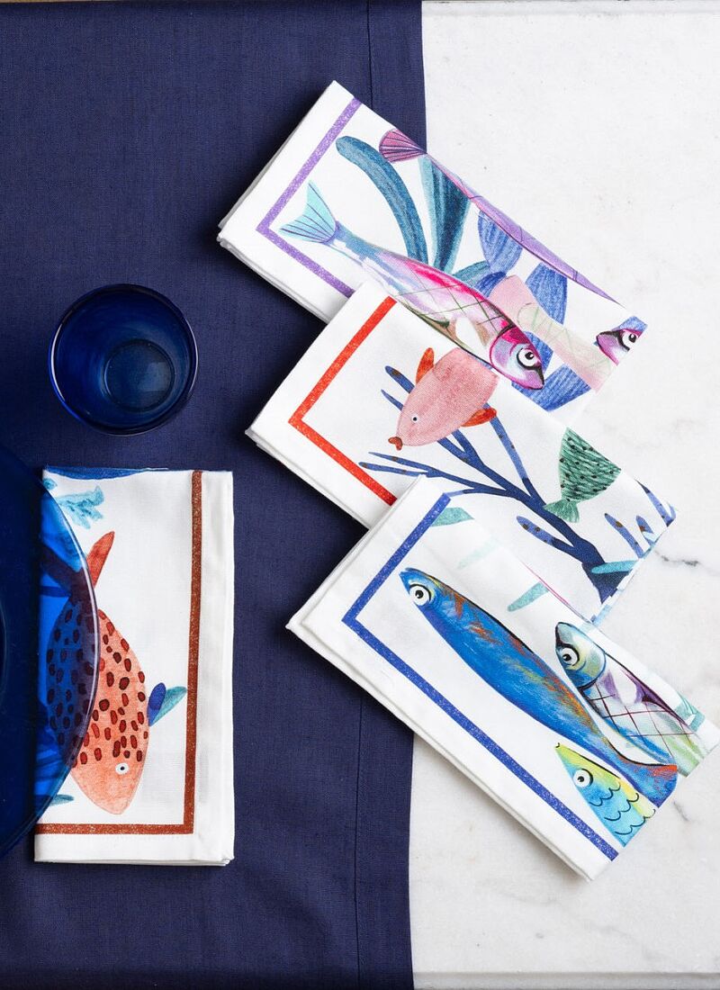 COTTON NAPKINS (4PCS) ALTOMARE