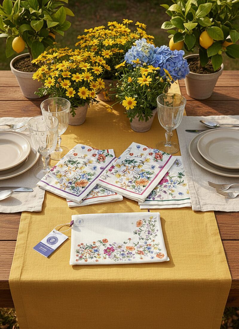 LINEN NAPKINS (4PCS) ANTEA