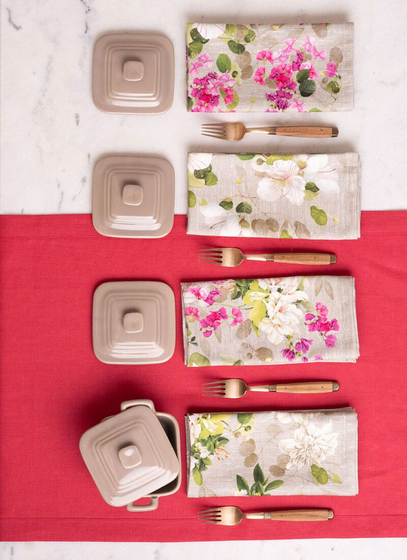 COTTON NAPKINS (4PCS) BLOSSOM