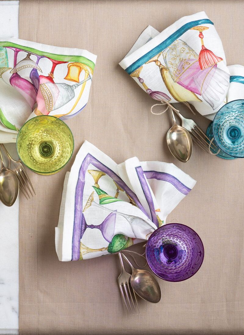 LINEN NAPKINS (4PCS) CIN CIN