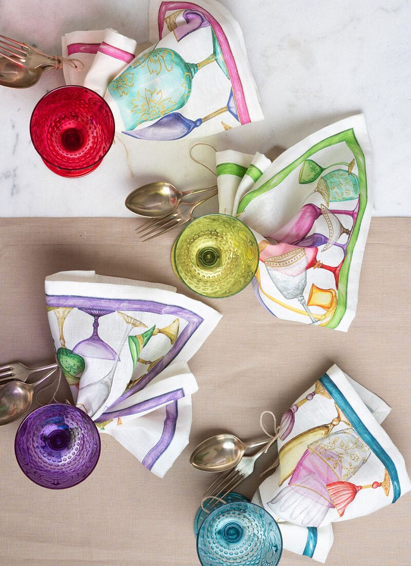 LINEN NAPKINS (4PCS) CIN CIN
