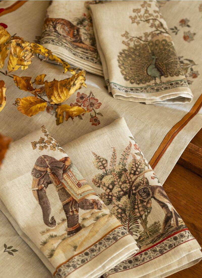 LINEN NAPKINS (4PCS) MUDRA