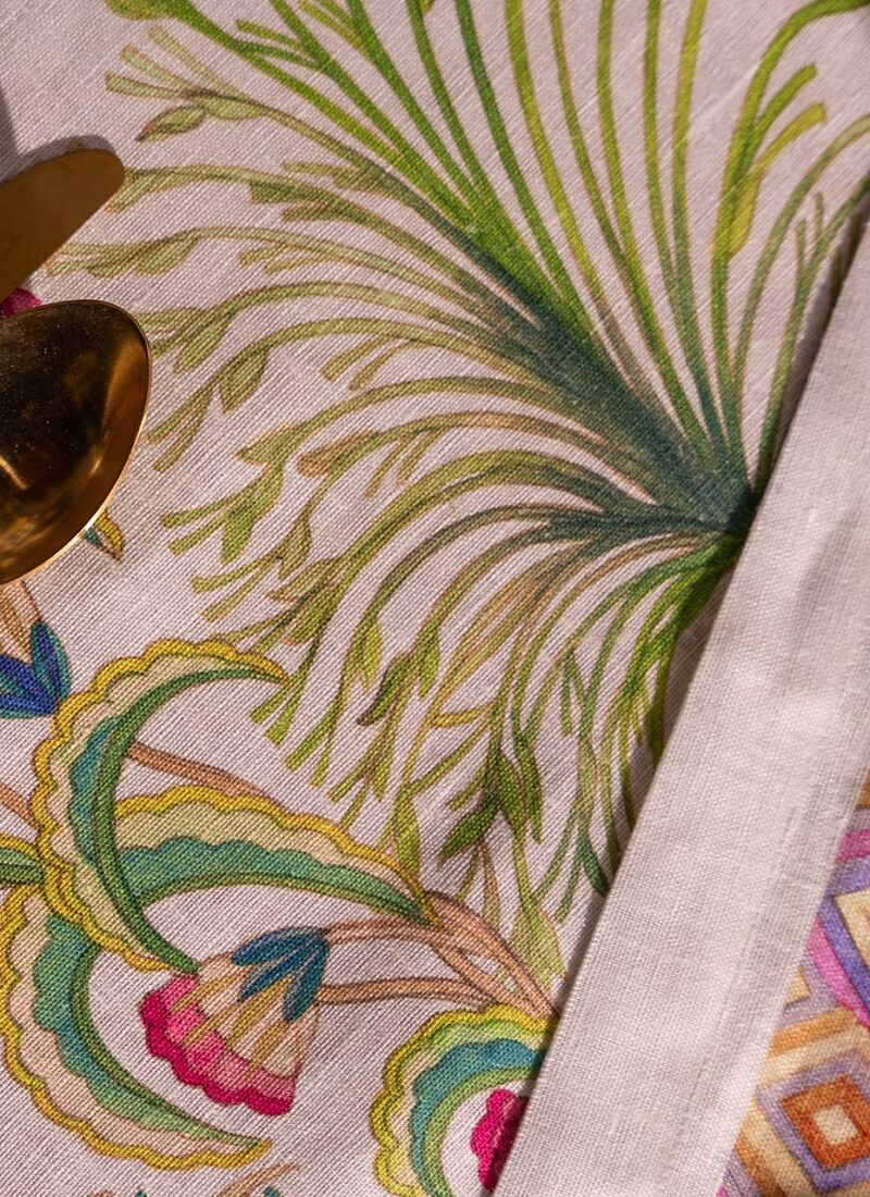 LINEN TABLECLOTH PAPYRO