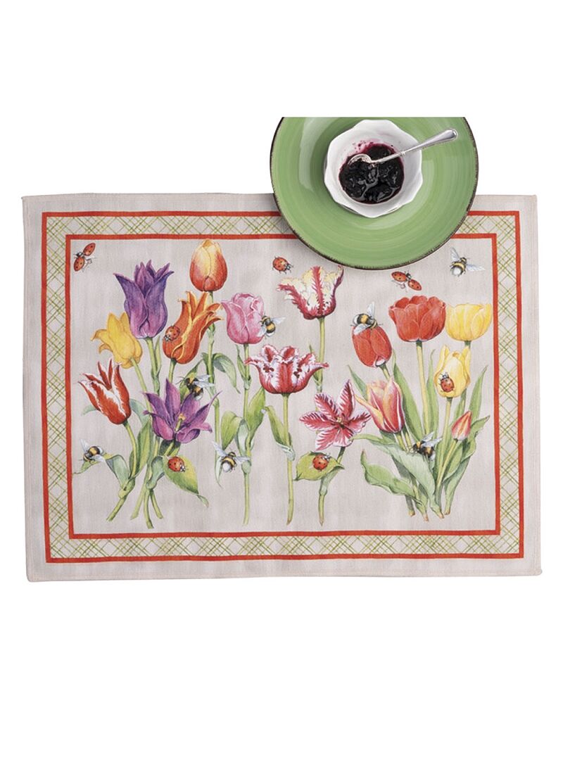 PLACEMAT 2PCS TULI