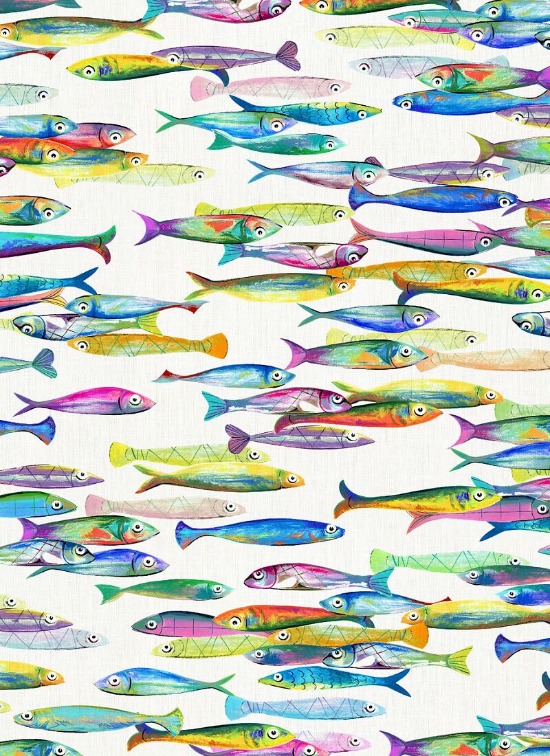 RUNNER POISSON BLEU