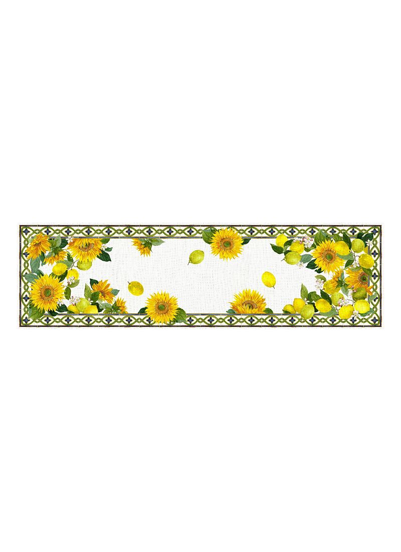 LINEN RUNNER ETRUSCAN