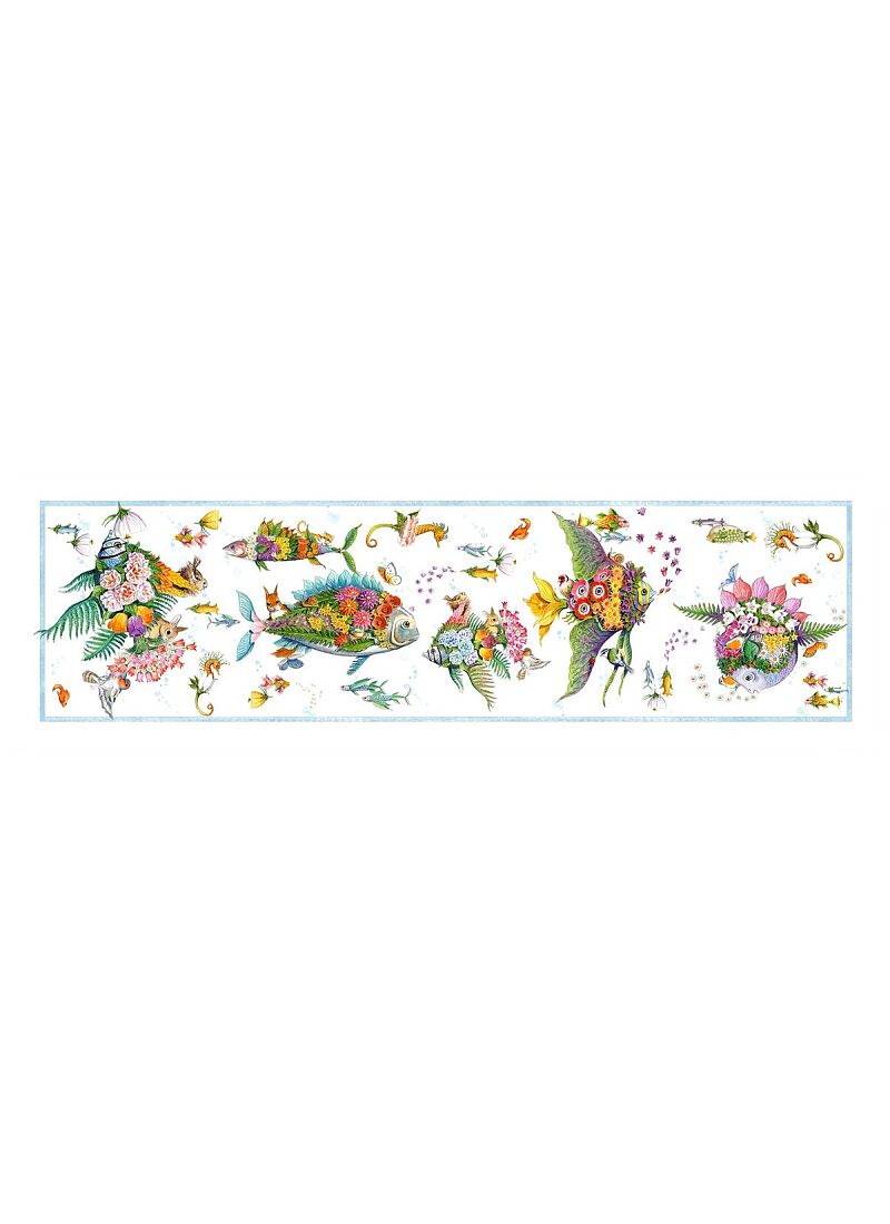 RUNNER LINEN PESCIFLORA
