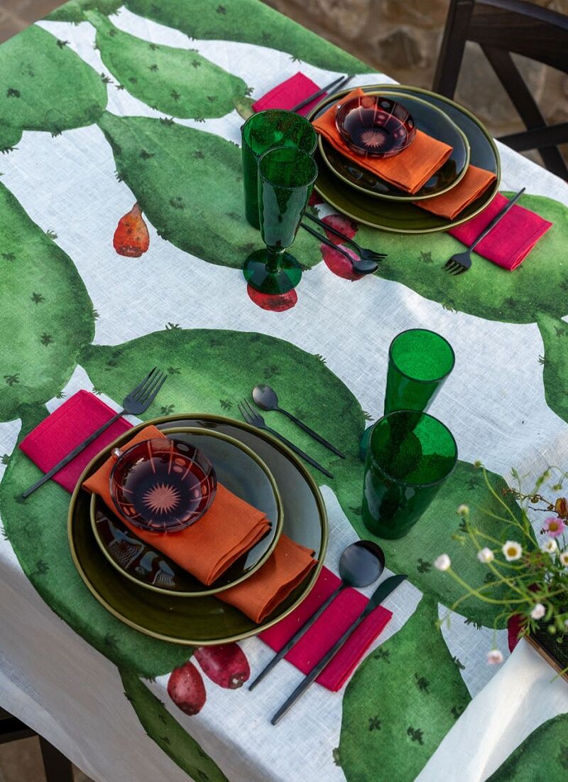 LINEN TABLECLOTH TUNERA