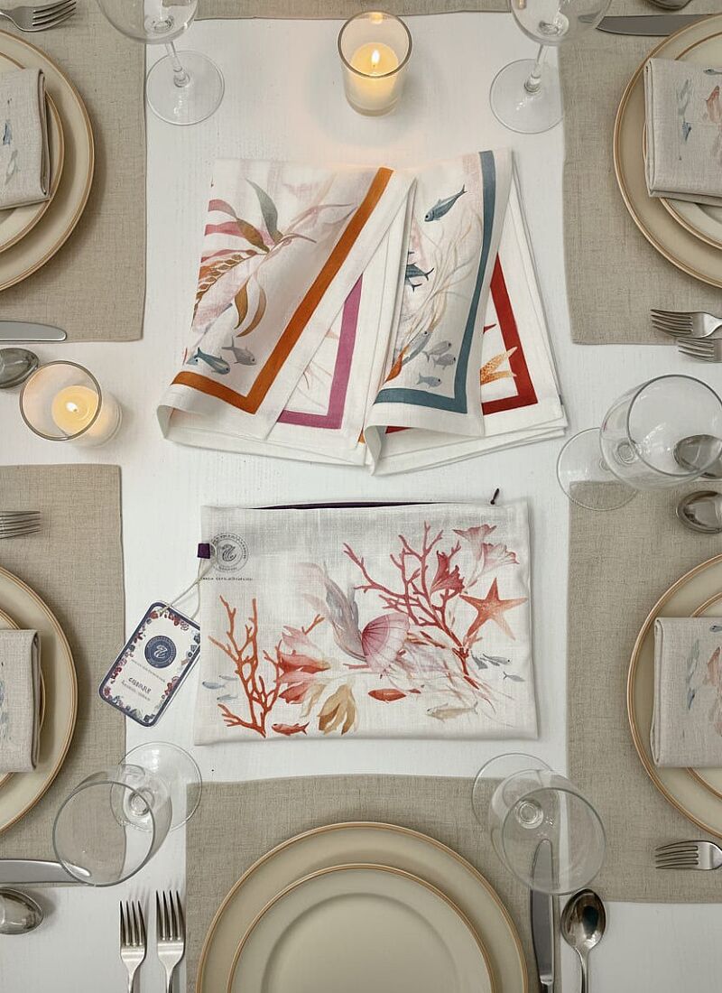 LINEN NAPKINS (4PCS) ONDIVA