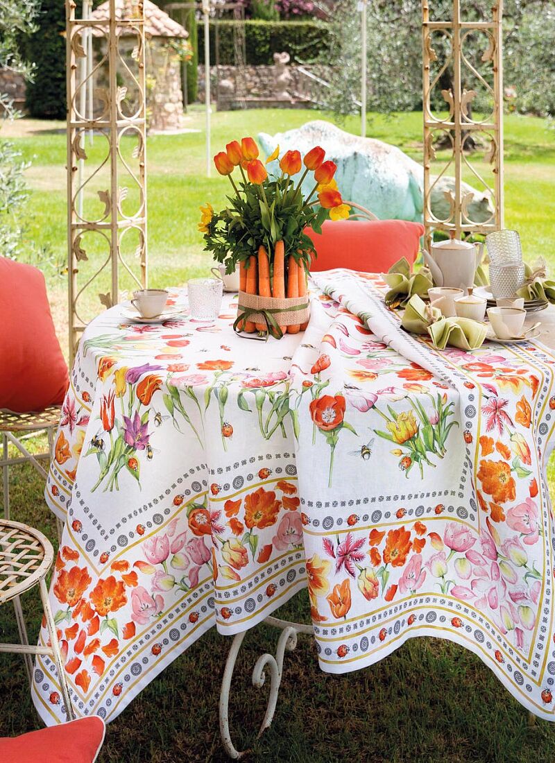 LINEN TABLECLOTH TULI