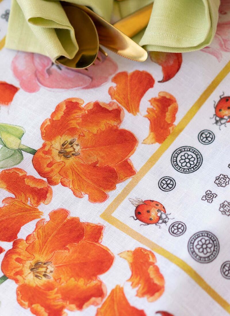 LINEN TABLECLOTH TULI
