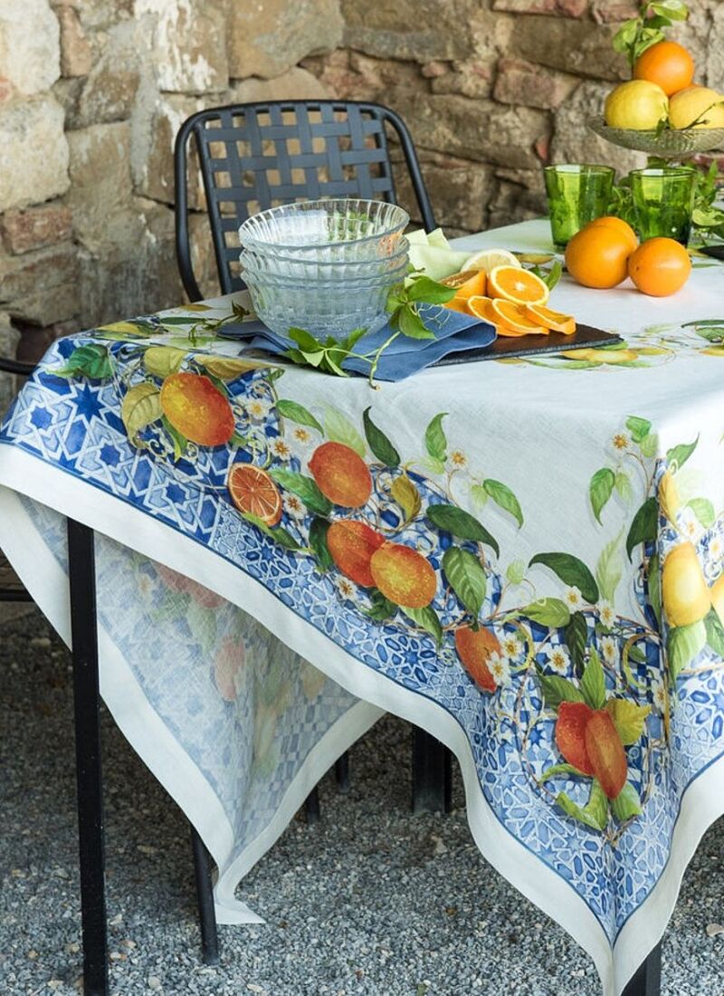 LINEN TABLECLOTH SEVILLANA