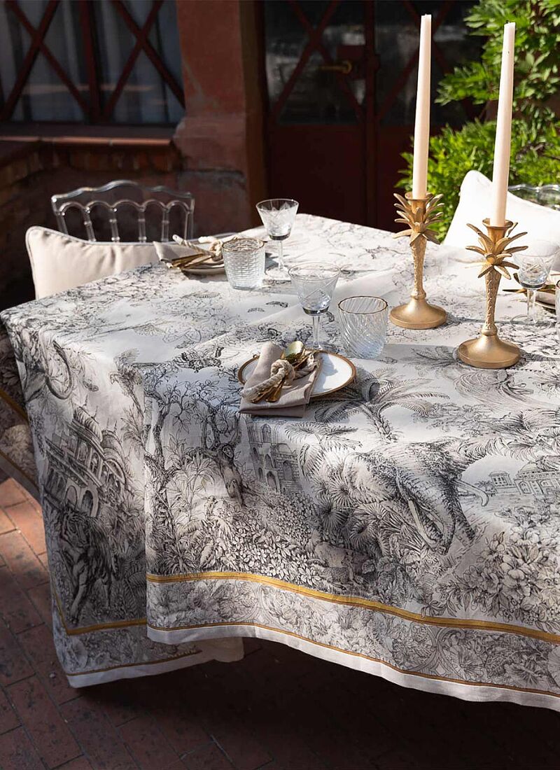 LINEN TABLECLOTH TANTRA