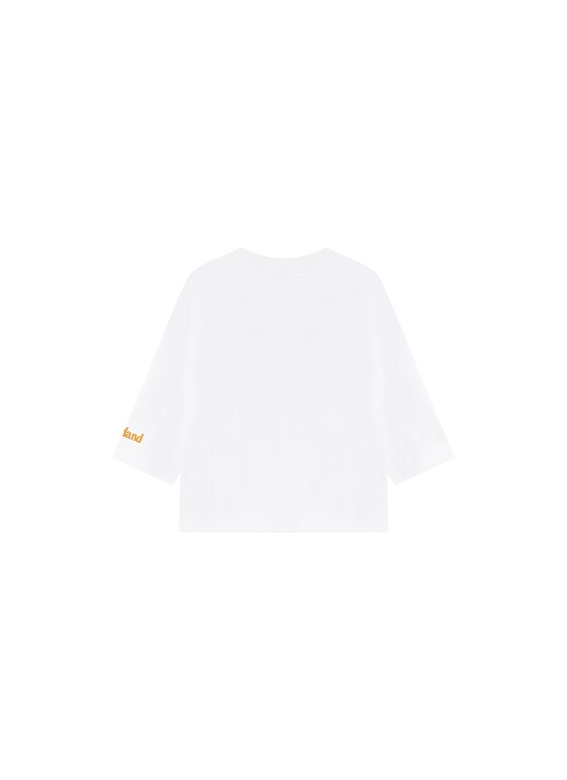 LONGSLEEVE T-SHIRT BOOT WHITE