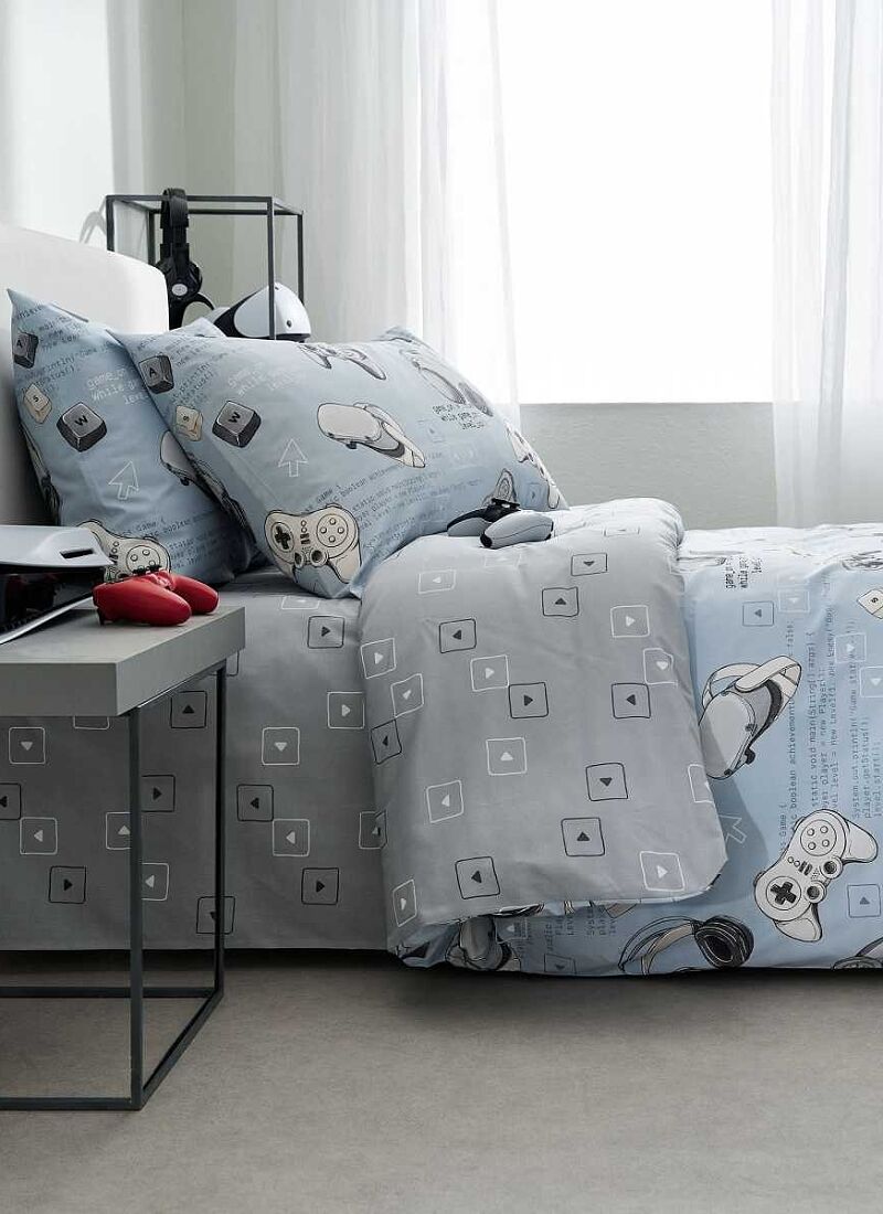 SINGLE DUVET COVER SET GAME