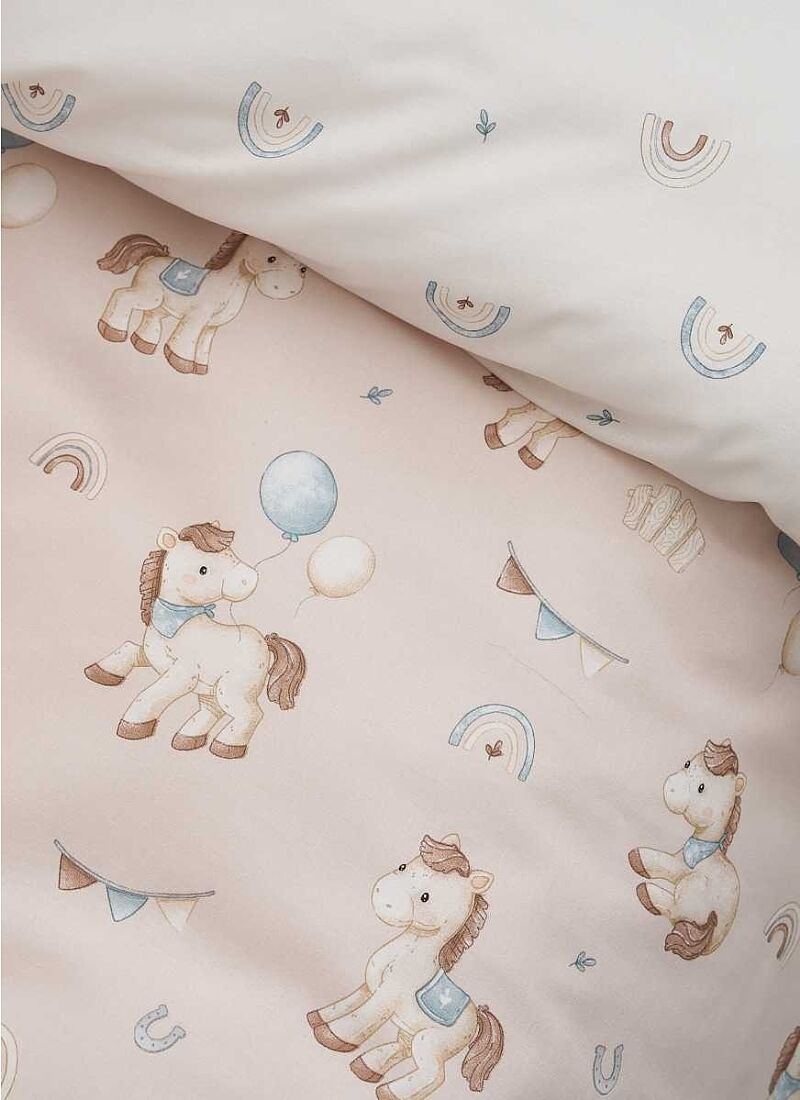CRIB DUVET PONY