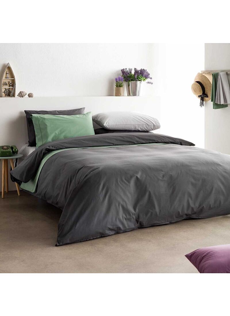 FLAT DOUBLE SHEET DARK GREY