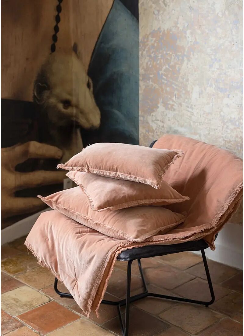 CUSHION FARA UNI PINK (45x45)