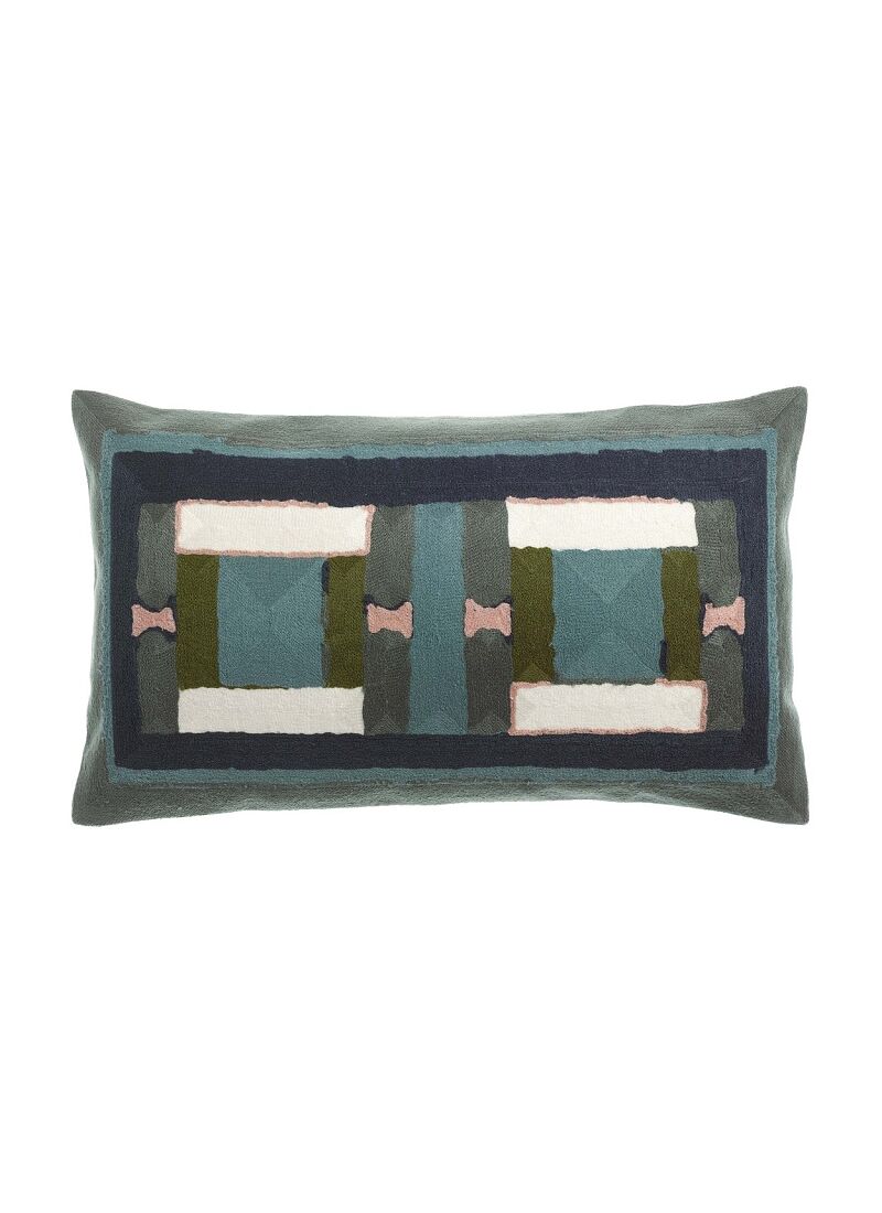 CUSHION TAHO VERT DE GRIS (30x50)