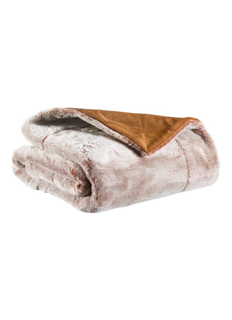 PLAID KINTA ROUILLE 130x160 