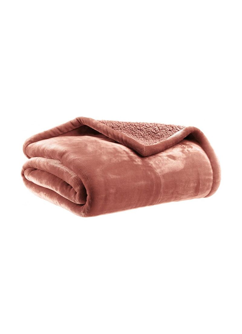 SINGLE BLANKET MICHKA TERRACOTTA 