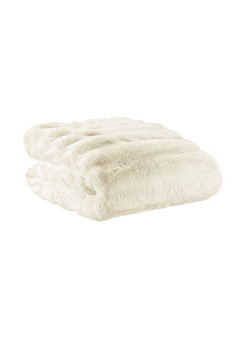 SINGLE BLANKET ASTRID NEIGE (180x220)