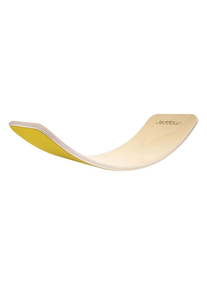 BALANCE BOARD WITH FELT MUSTARD
