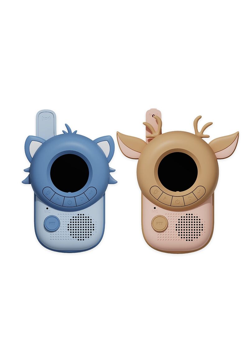 SET WALKIE TALKIE ZOO RACCOON-FAWN