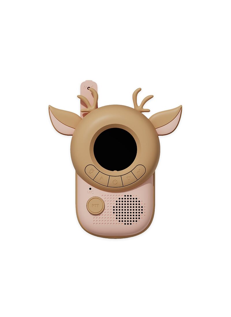 SET WALKIE TALKIE ZOO RACCOON-FAWN