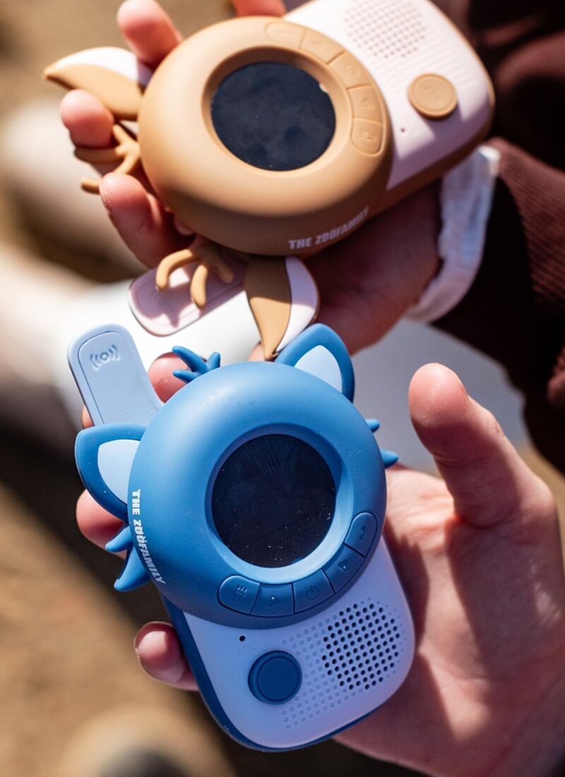 SET WALKIE TALKIE ZOO RACCOON-FAWN
