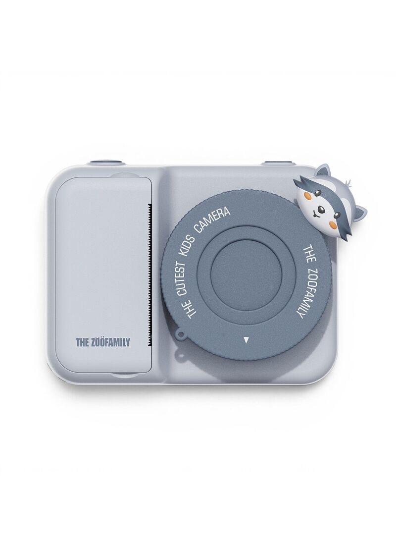 CAMERA WITH BUILT-N PRINTER ZOO PRINT RACCOON
