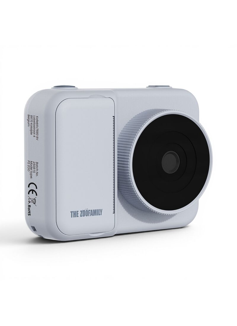CAMERA WITH BUILT-N PRINTER ZOO PRINT RACCOON