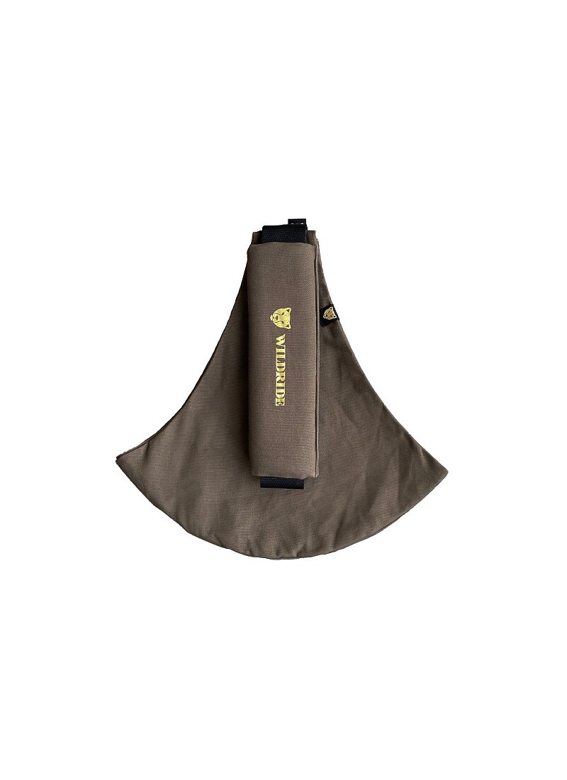 BROWN LINEN BABY CARRIER