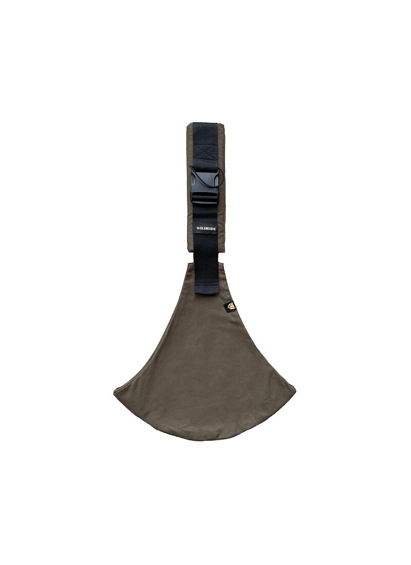 BROWN LINEN BABY CARRIER