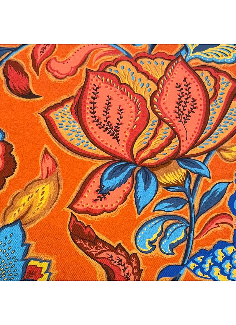 DECORATIVE CUSHION (50x50) BIBI MANDARINE