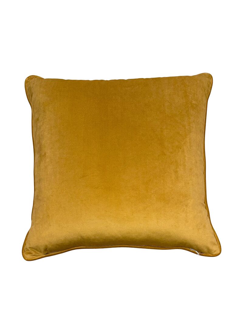 DECORATIVE CUSHION (50x50) LEAVES BORDEAUX