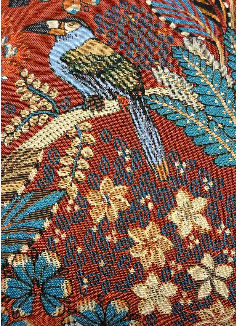 DECORATIVE CUSHION (50x50) TROPICAN RED