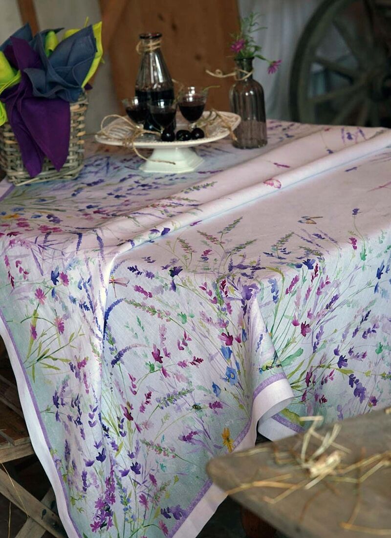 LINEN TABLECLOTH SPIGO