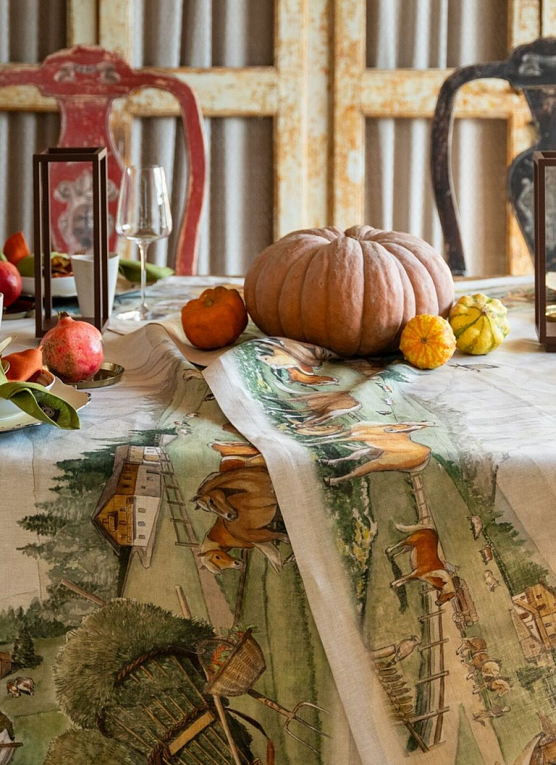 LINEN TABLECLOTH MASO