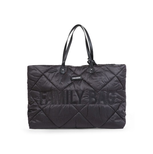 FAMILY BAG PUFFERED BLACK