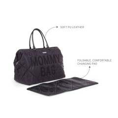 MOMMY BAG PUFFERED BLACK
