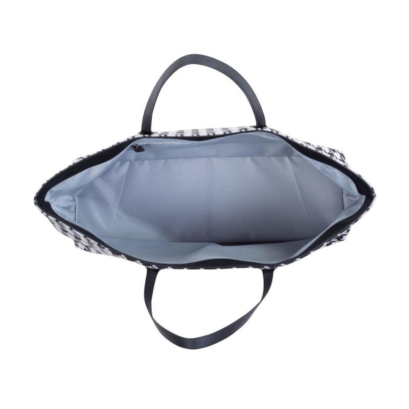 FAMILY BAG PIED DE POULE BLACK 
