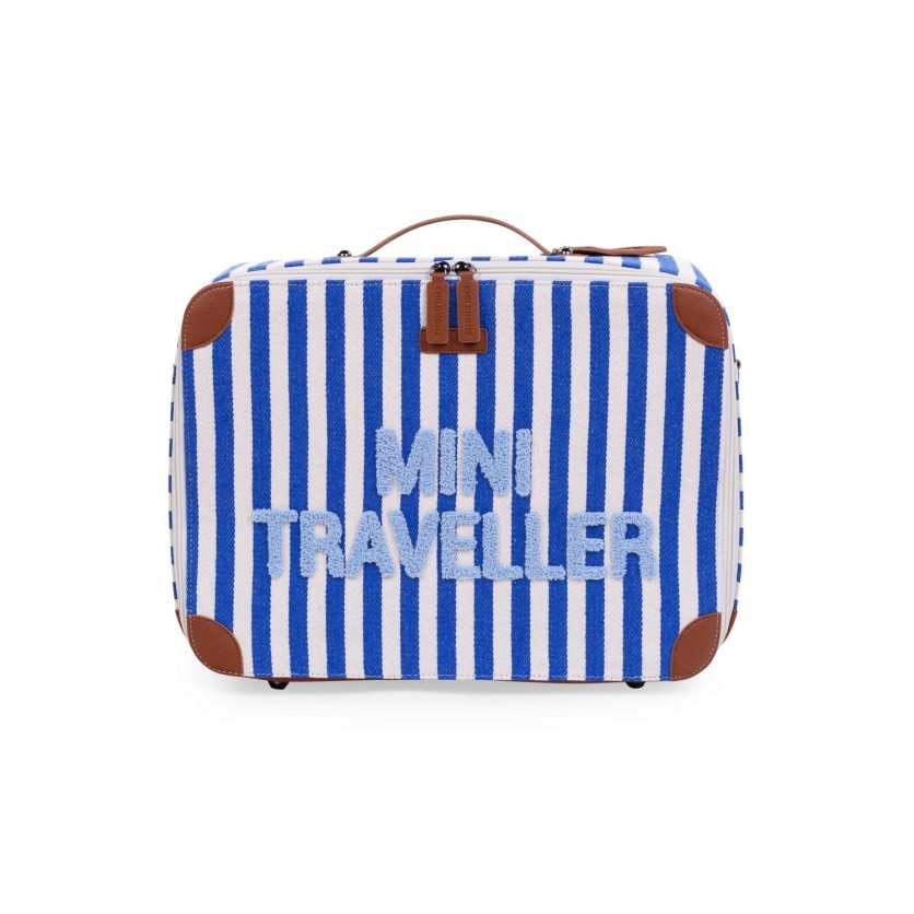 ΠΑΙΔΙΚΗ ΒΑΛΙΤΣΑ MINI TRAVELLER STRIPES ELECTRIC BLUE-LIGHT BLUE