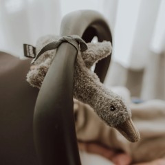 BABY COMFORTER LIVA GREY