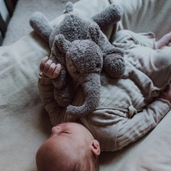 BABY COMFORTER GEORGE GREY