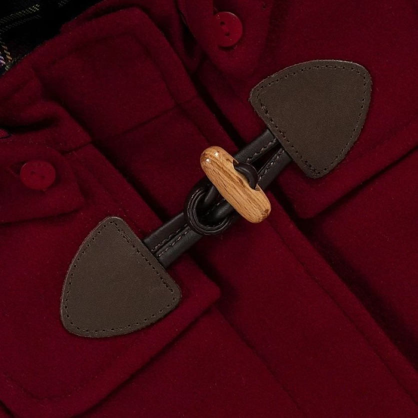ΜΑΛΛΙΝΟ ΠΑΛΤΟ BURGUNDY