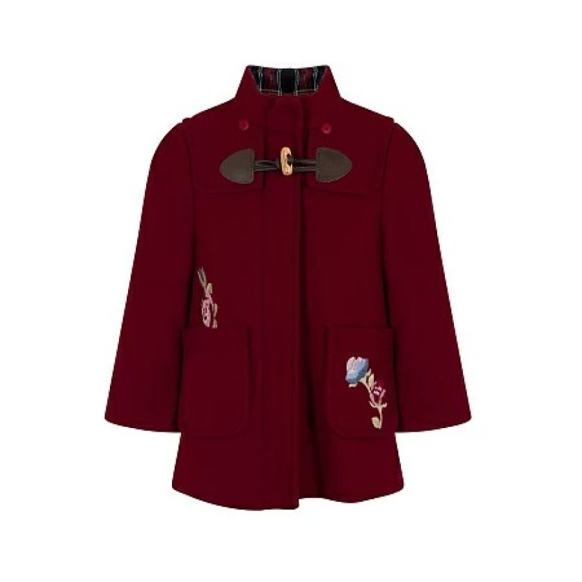 ΜΑΛΛΙΝΟ ΠΑΛΤΟ BURGUNDY