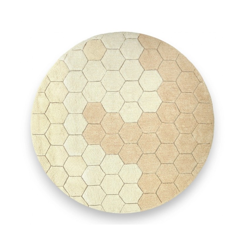 ROUND HONEYCOMB GOLDEN