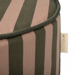 MAJESTIC GREEN TAUPE STRIPES